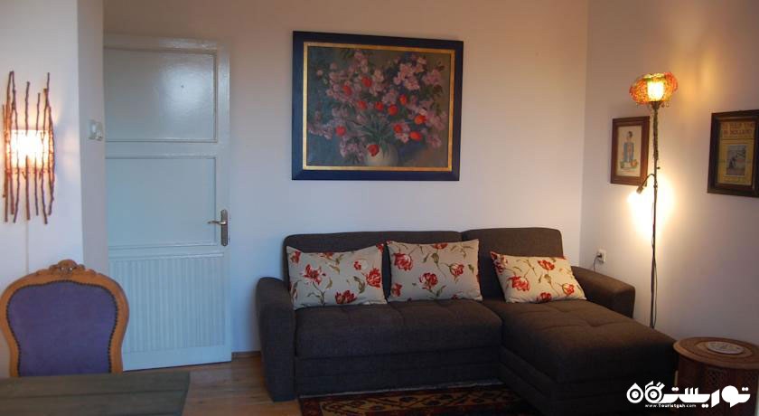 نمای محوطه نشیمن سوئیت	